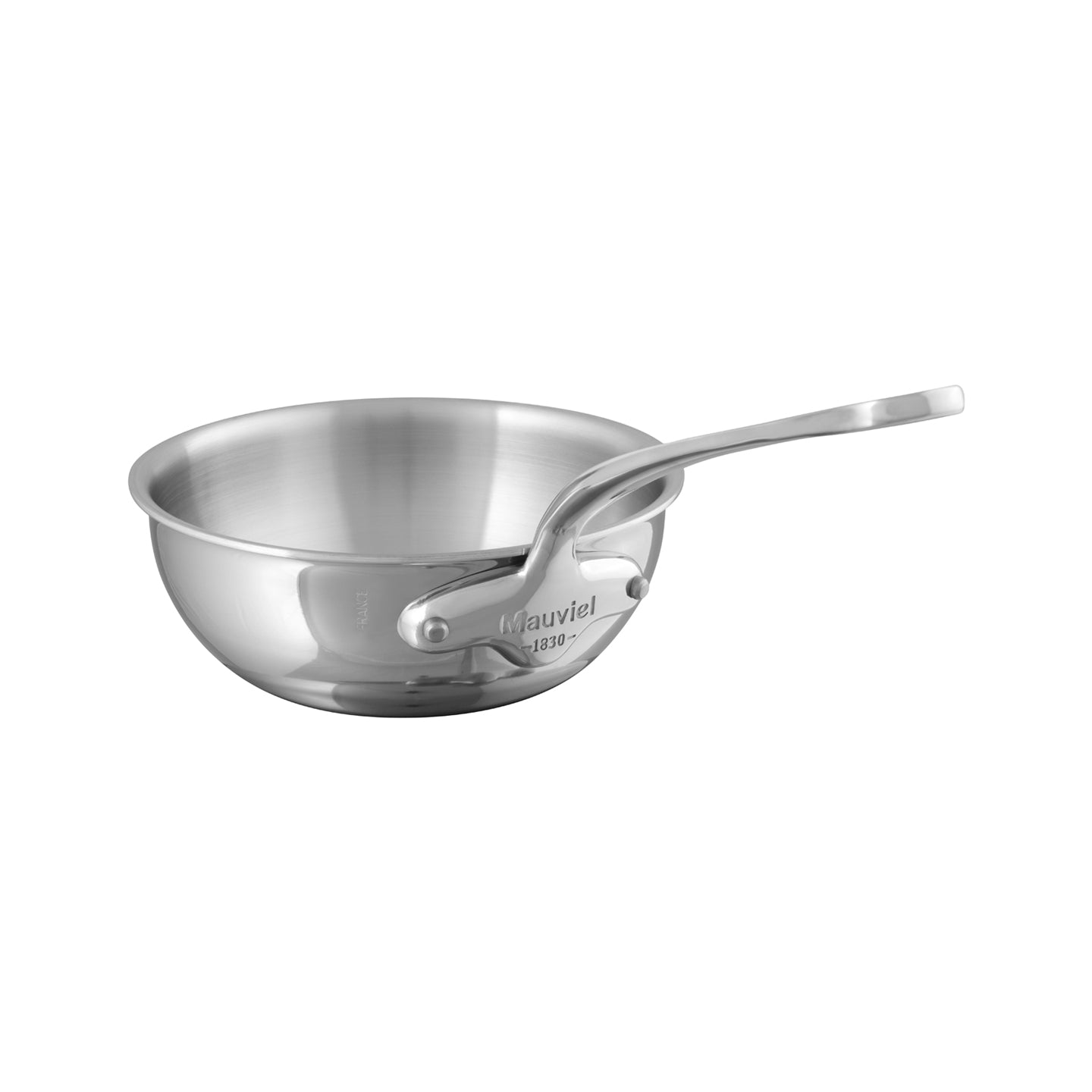 Mauviel M'Cook Curved Splayed Saute Pan