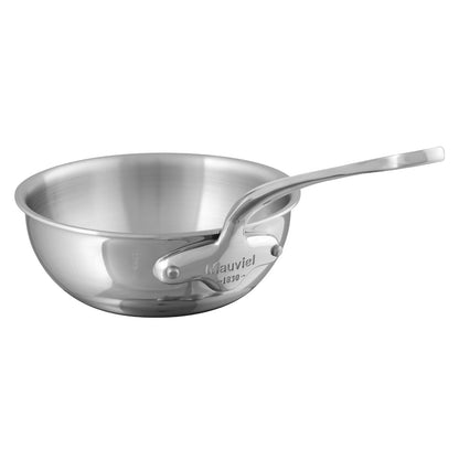 Mauviel M'Cook Curved Splayed Saute Pan