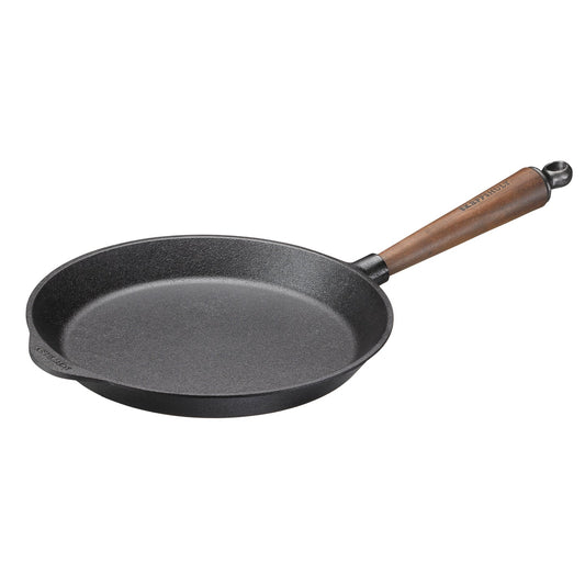 Skeppshult Cast Iron Frying Pan with Walnut Handle